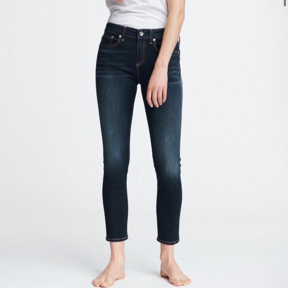 Rag & Bone Harrow Wash Justine Skinny Jeans